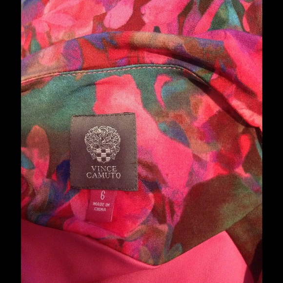 Vince Camuto Floral Print Dress 6 🍀SALE🍀 - Picture 3 of 3